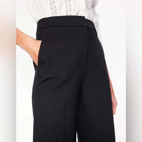 Boden Black Wide Leg Pants - Picture 5 of 12